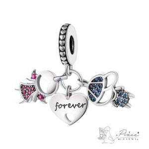 Forever Boy & Girl Charm