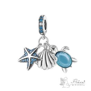 Sea Trio Hanging Charm