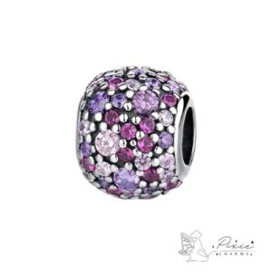 Round Purple Charm
