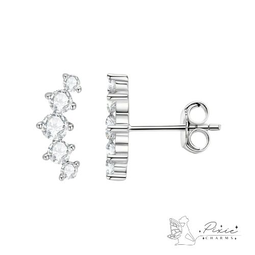 Smiling Stud Earrings