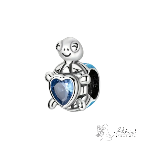 Heart of the Sea Turtle Charm