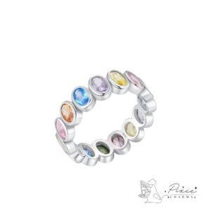 Rainbow Sparkle Ring