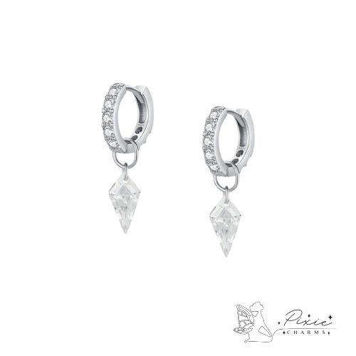 Starlight Kiss Hoop Earrings
