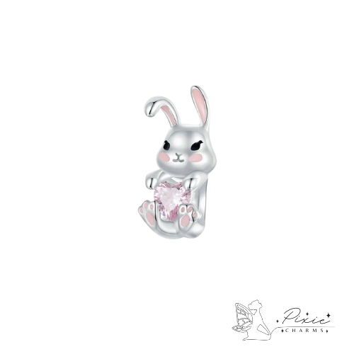 Cuddle Rabbit Charm