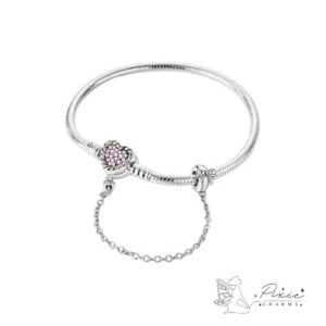 Heart & Bow Bracelet