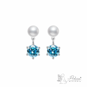 Moissanite Mist Studs