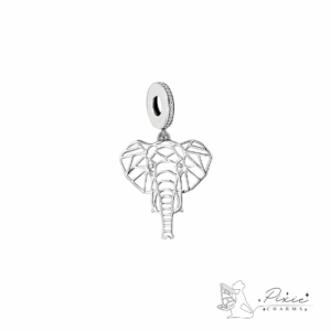 Silver Tusk Charm