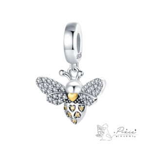 Bee Sparkle Dangly Charm