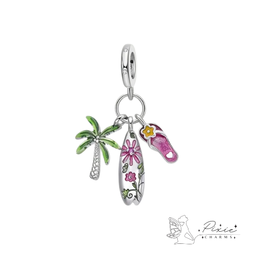 Beach Breeze Trio Charm