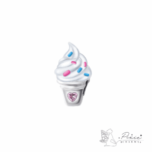 Love on a Cone Charm