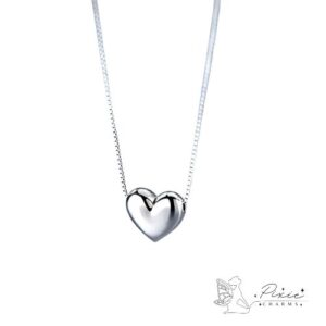 Bubble Heart Necklace