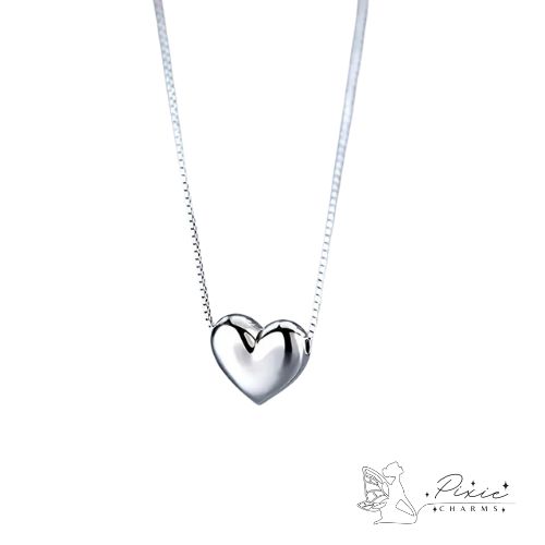 Bubble Heart Necklace