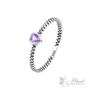 Purple Heart Ring