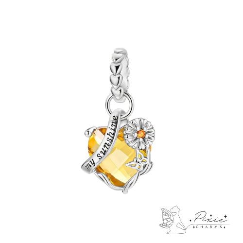 Heart of Sunshine Dangly Charm