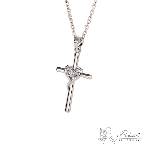 GraceLine Cross Necklace